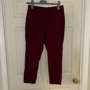 Old Navy Burgundy Pixie Pants